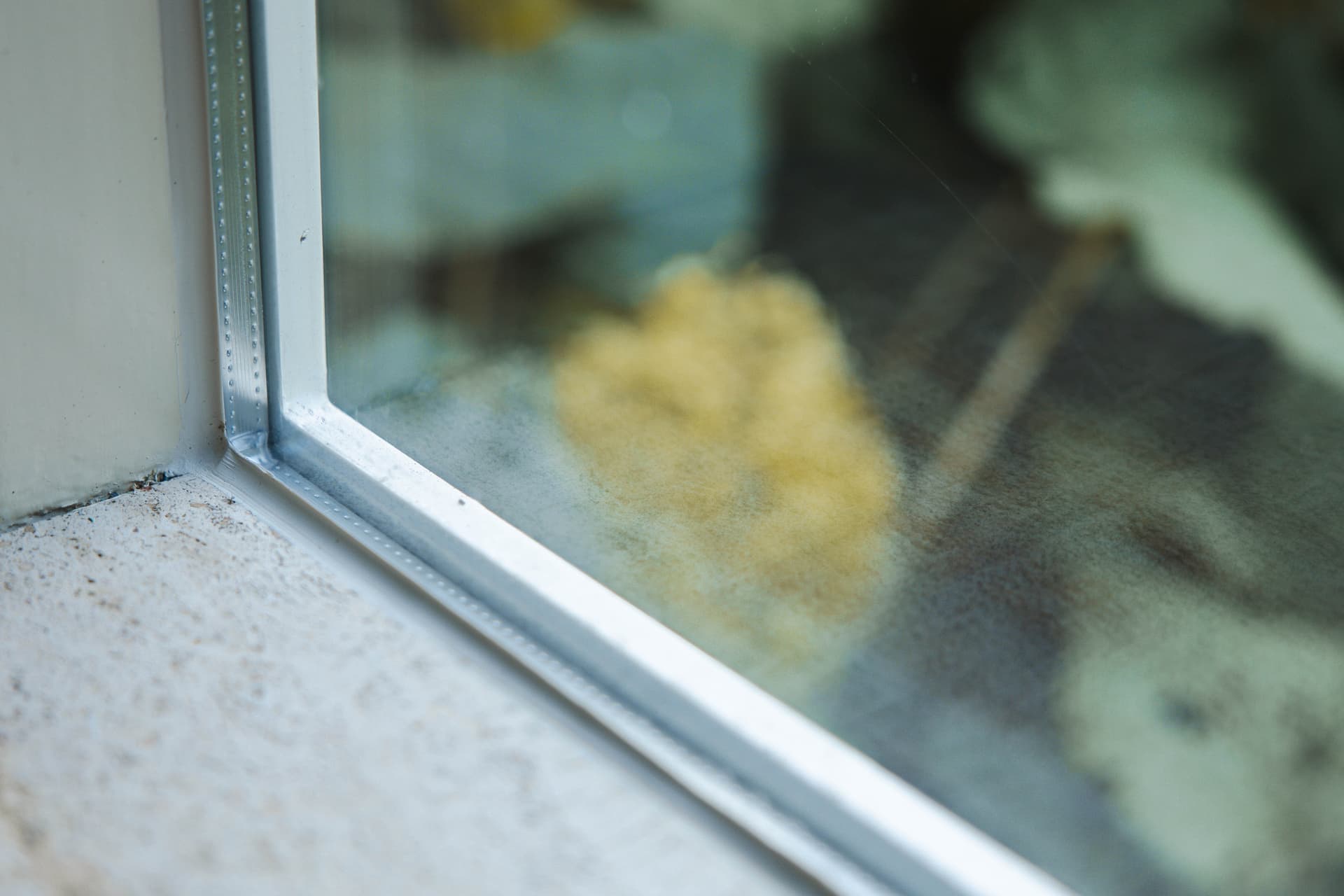 HR++ glas spouw close up