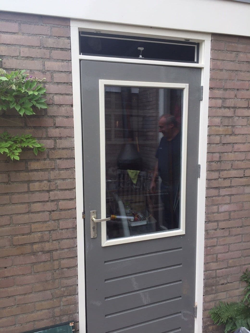 Schuurdeur glas vervangen voor dubbel glas