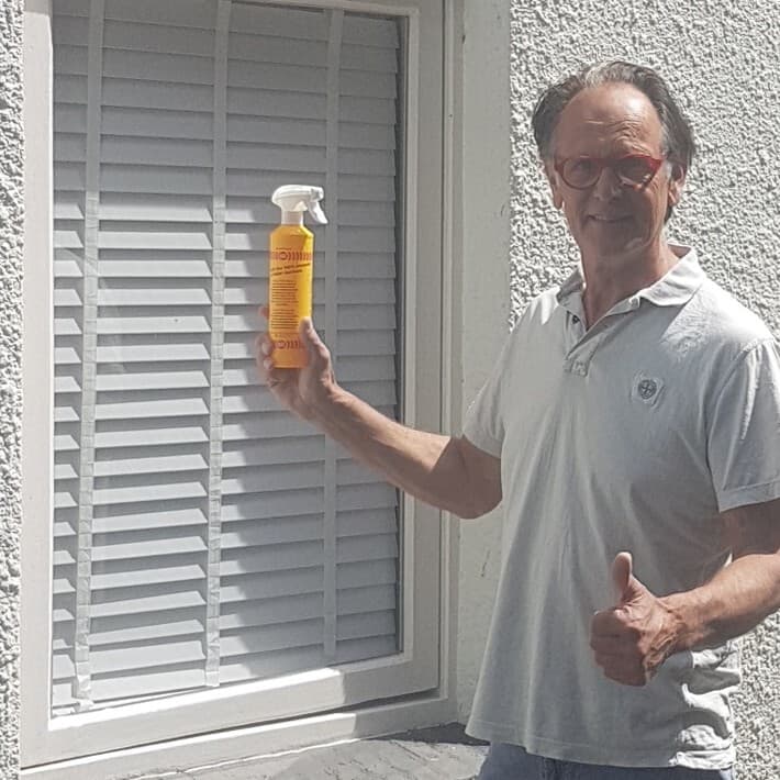 Klant met Glaspunt glascleaner
