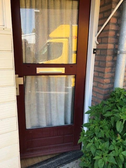 Glasschade hersteld in de voordeur
