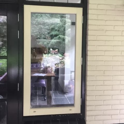 HR glas vervangen na inbraak