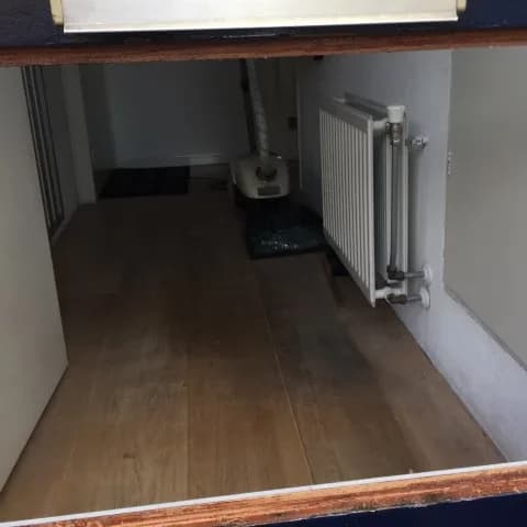 Figuurglas in de voordeur bij een klant