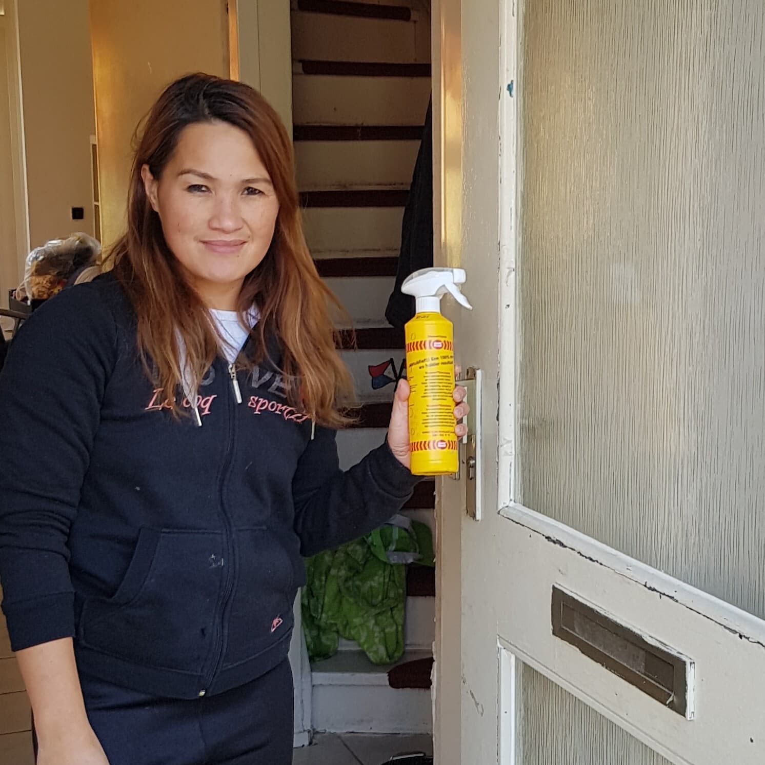 Hilversum tevreden klant met Glaspunt glascleaner