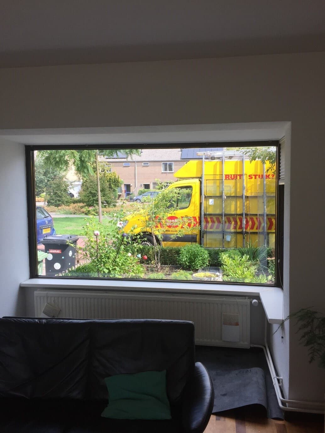 HR++ glas plaatsen in een woning aan de voorzijde