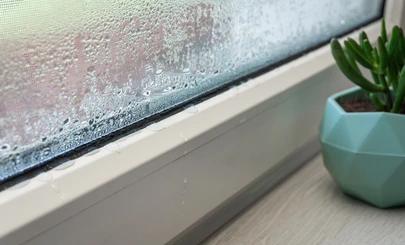 Condens binnenkant glas