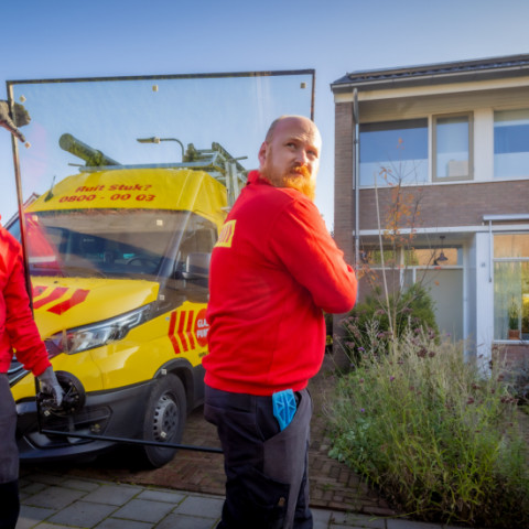 Renovatie van woningen met HR++ glas in de lift