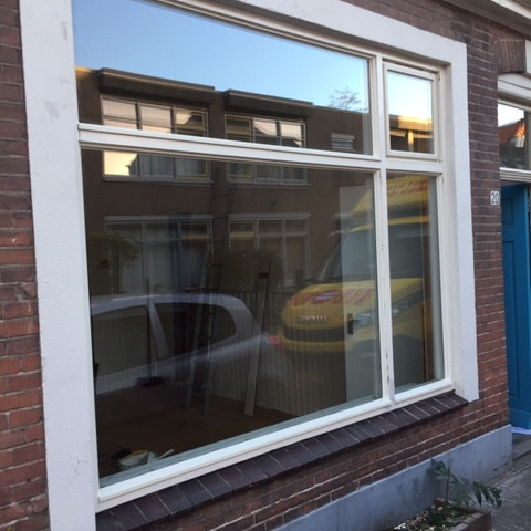 Renovatie woning van enkel naar dubbel glas