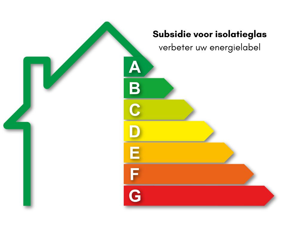 Subsidie voor isolatieglas: verbeter uw energielabel