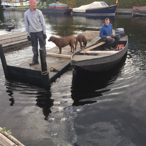 Ruiten vervangen op woonboot gallerij afbeelding 2