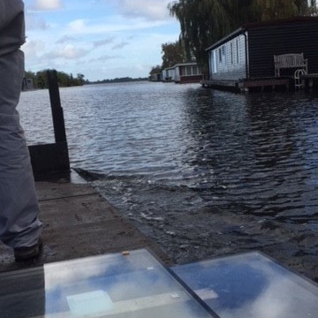 Ruiten vervangen op woonboot gallerij afbeelding 3